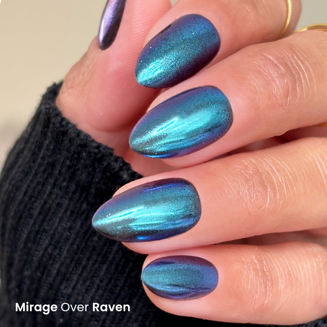 Mirage - Glazed Shade-Shift Metallic Nail Powder