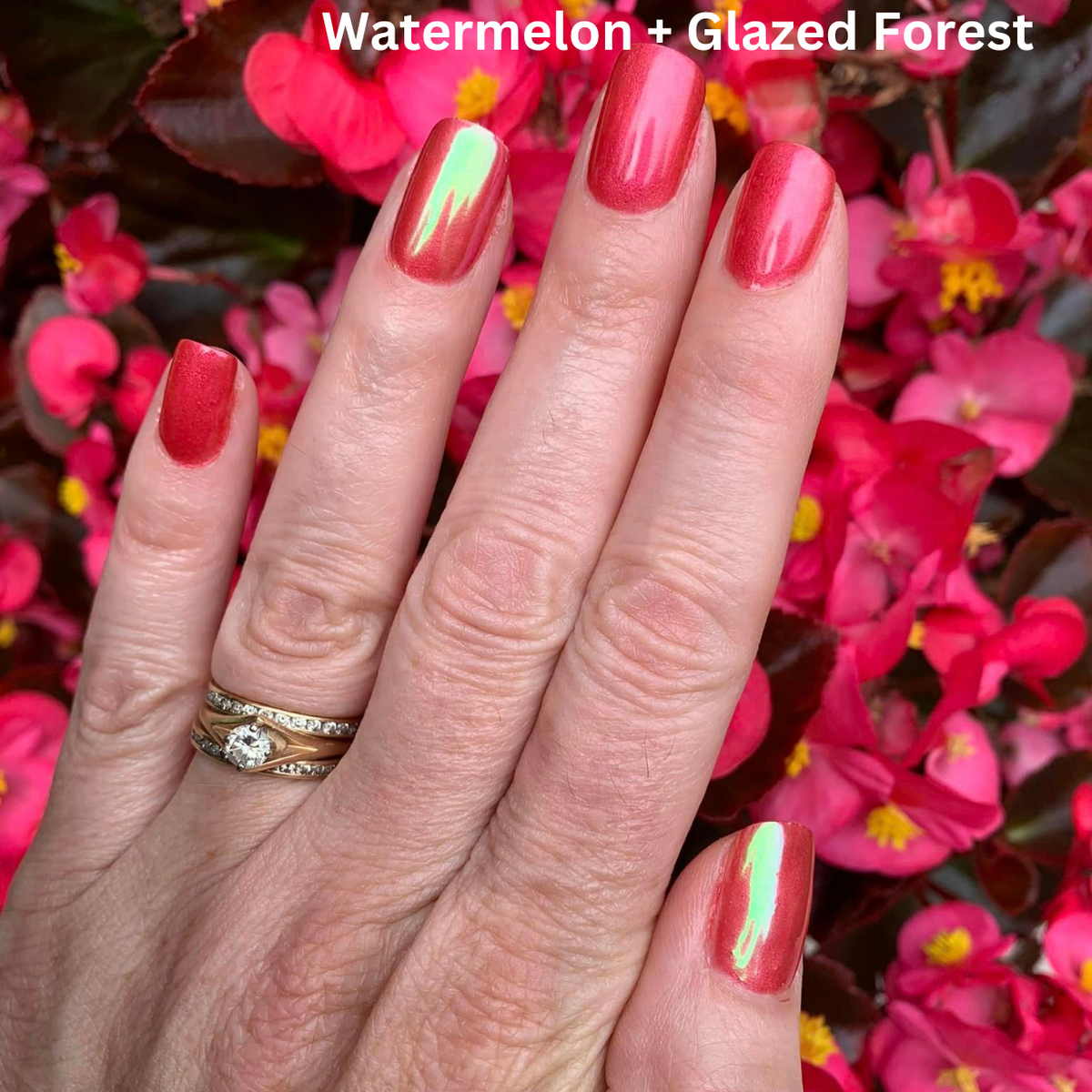 Glazed Forest - Metallic Nail Powder
