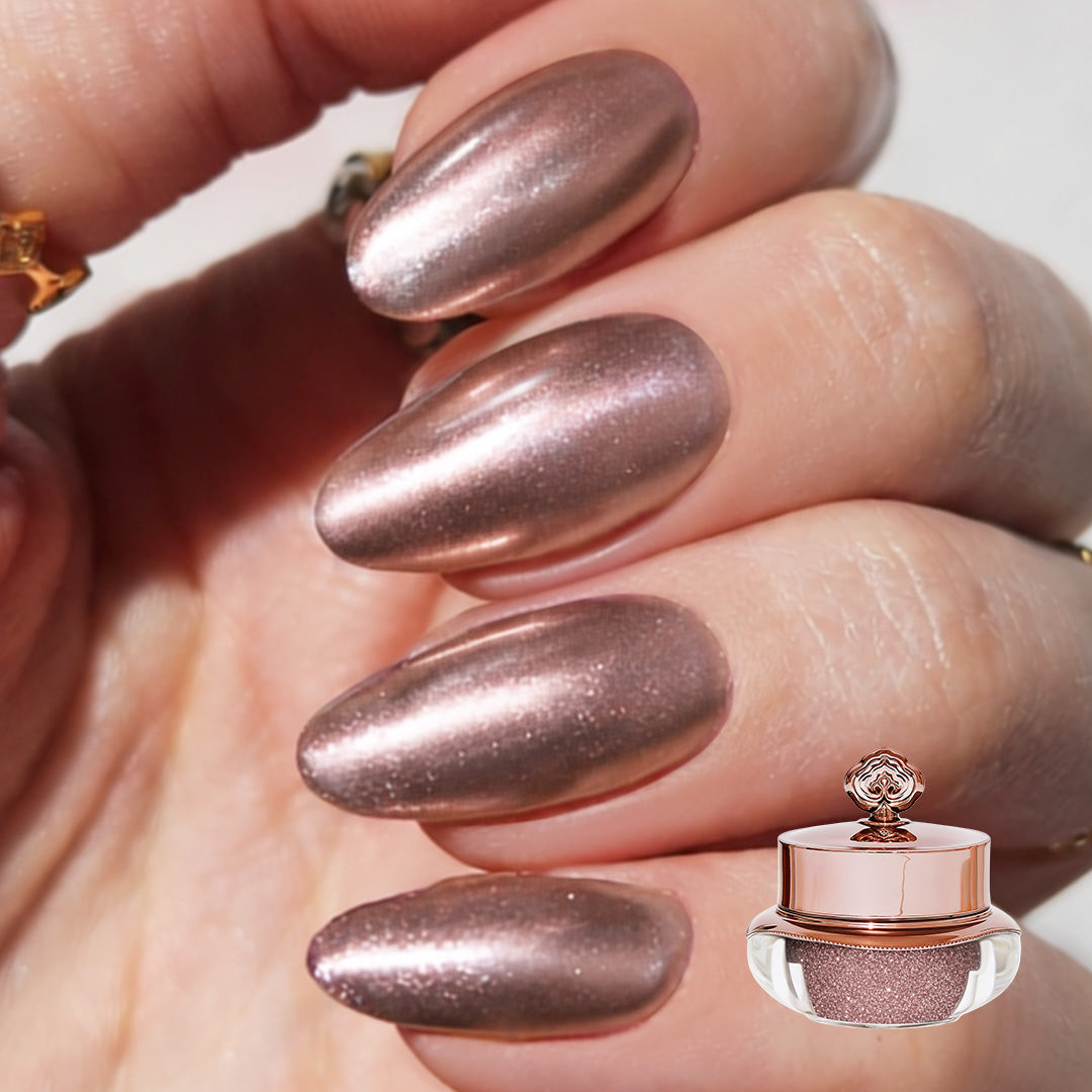 Dusty Rose - Metallic Nail Powder