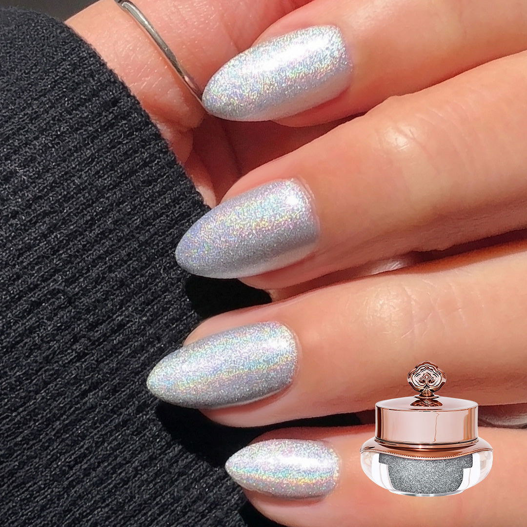 Sterling - Holographic Nail Powder