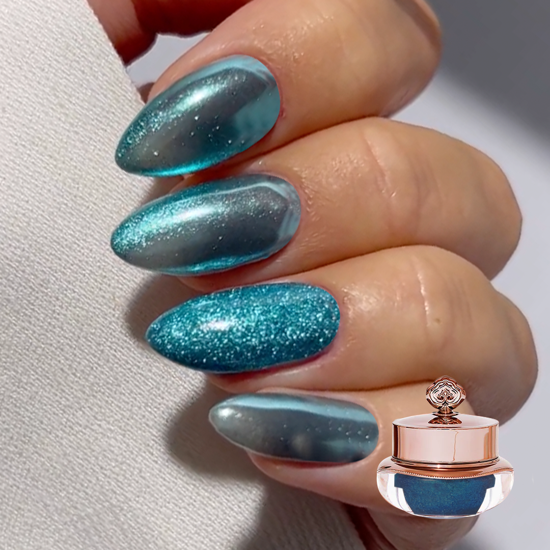Azure - Metallic Nail Powder
