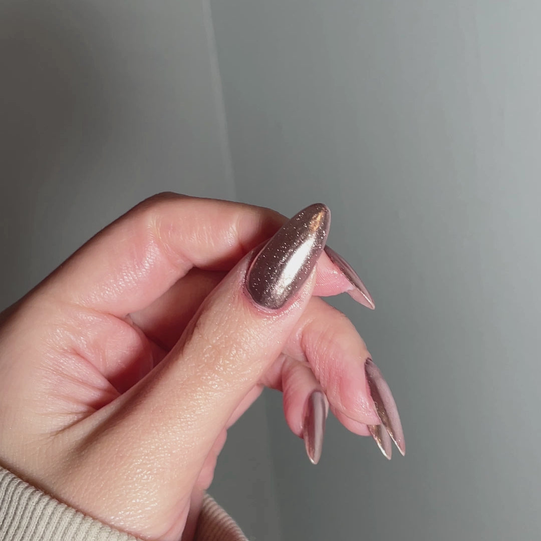 Dusty Rose - Metallic Nail Powder