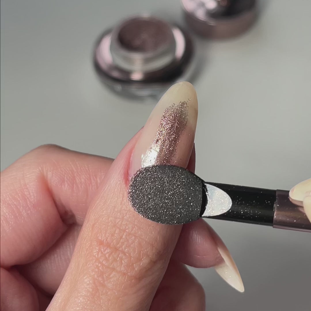 Dusty Rose - Metallic Nail Powder