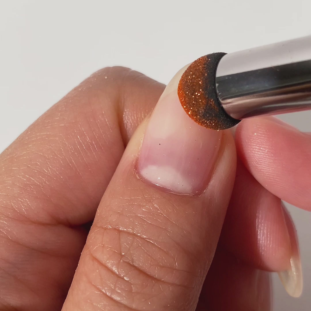Tangerine - Metallic Nail Powder